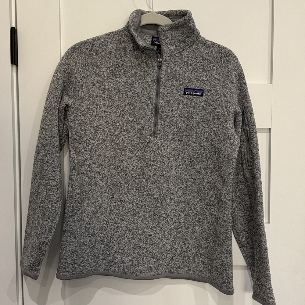 Patagonia Women's Better Sweater Half Zip Pullover Medium EUC